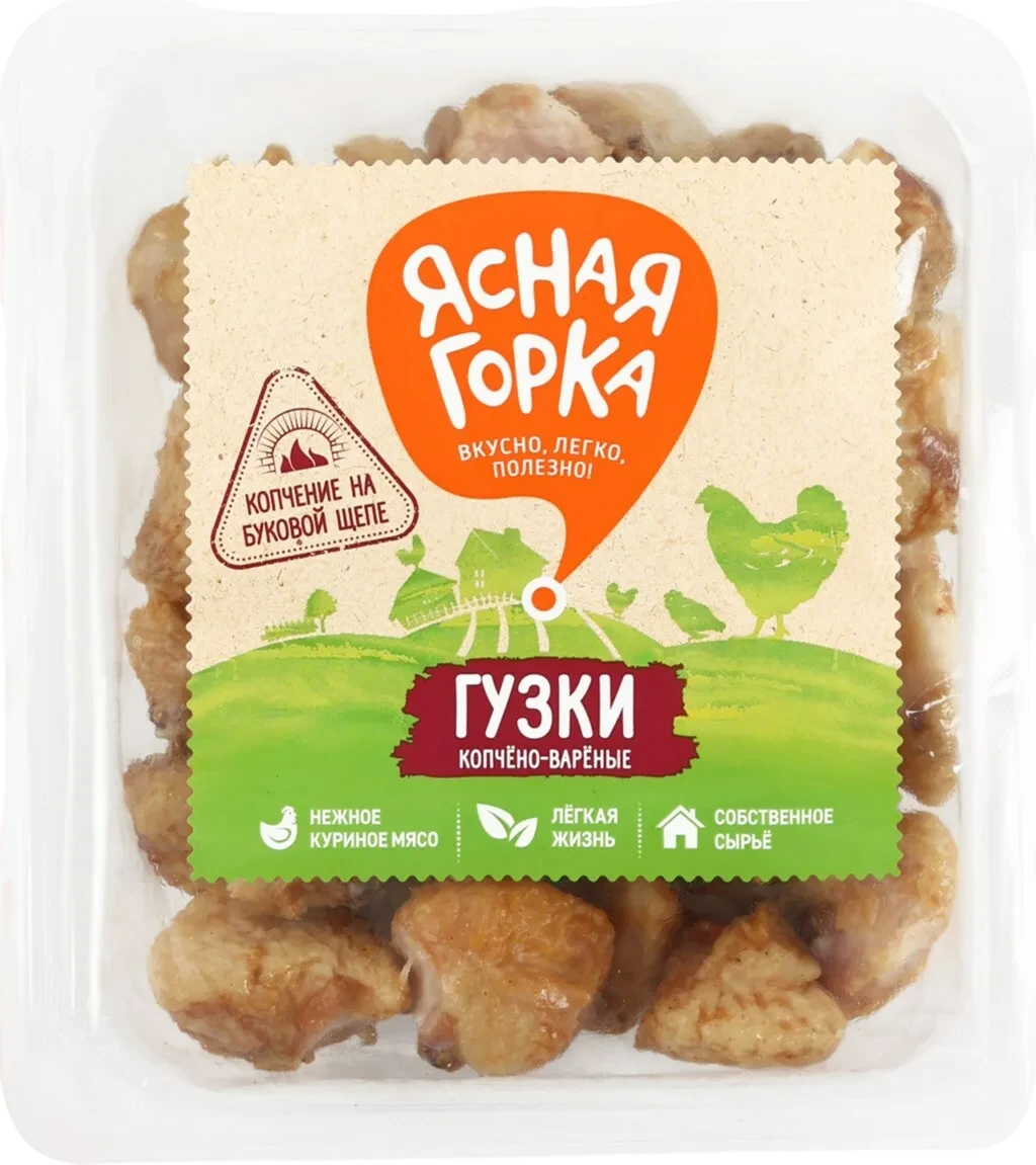 Гузки в/к из мяса ЦБ в в/уп /Каскара/ 300 гр